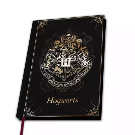 Cuaderno A5 Harry Potter Negro