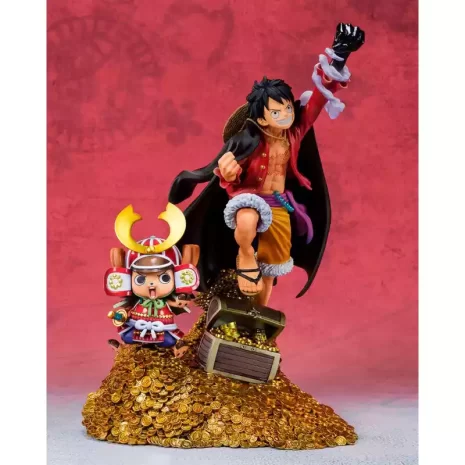 Estatua FiguartsZERO Monkey D. Luffy by Eiichiro Oda WT100 Daikaizoku Hyakkei One Piece 19cm 2 Estatua FiguartsZERO Monkey D. Luffy by Eiichiro Oda WT100 Daikaizoku Hyakkei One Piece 19cm 2