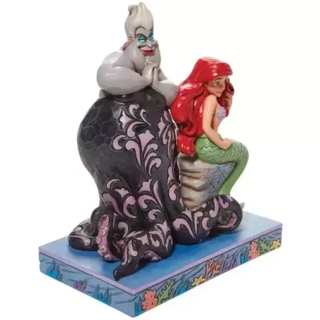 Figura Ariel y Ursula La Sirenita Disney Traditions Jim Shore 2 Figura Ariel y Ursula La Sirenita Disney Traditions Jim Shore 2