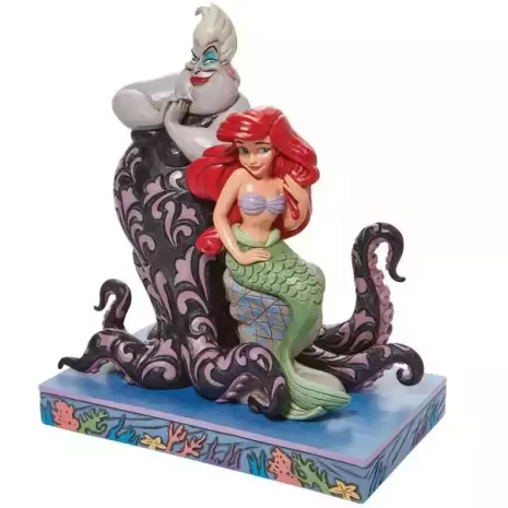 Figura Ariel y Ursula La Sirenita Disney Traditions Jim Shore Figura Ariel y Ursula La Sirenita Disney Traditions Jim Shore