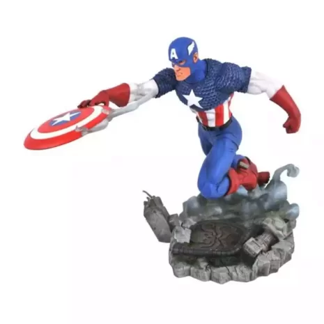 Figura Capitán América Marvel Gallery 25 cm 2 Figura Capitán América Marvel Gallery 25 cm 2