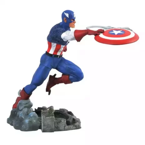 Figura Capitán América Marvel Gallery 25 cm 3 Figura Capitán América Marvel Gallery 25 cm 3