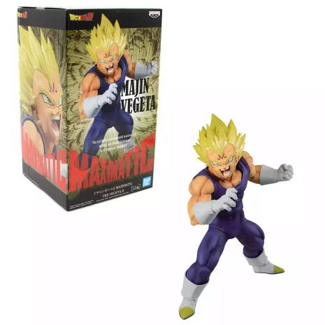 Figura Dragon Ball Maximatic Super Saiyan Majin Vegeta 5 Figura Dragon Ball Maximatic Super Saiyan Majin Vegeta 5