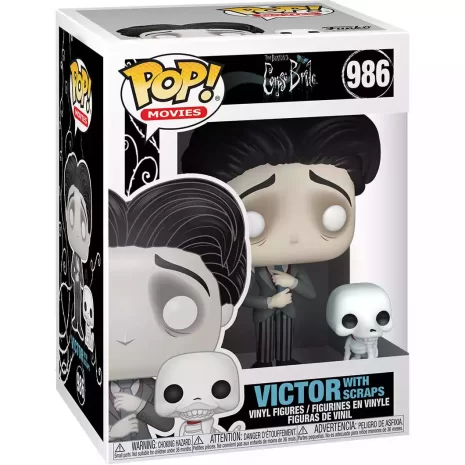 Figura POP 986 La Novia Cadaver Victor with Scraps 3 Figura POP 986 La Novia Cadaver Victor with Scraps 3
