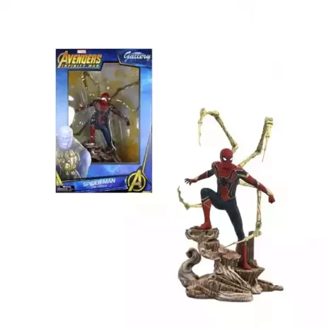 Figura diorama Iron Spiderman Avengers Infinity War Marvel 23cm 3 Figura diorama Iron Spiderman Avengers Infinity War Marvel 23cm 3