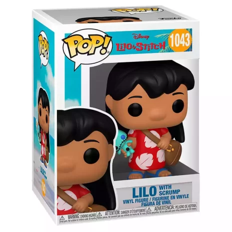 Funko POP! 1043 Disney Lilo and Stitch Lilo with Scrump 3 Funko POP! 1043 Disney Lilo and Stitch Lilo with Scrump 3