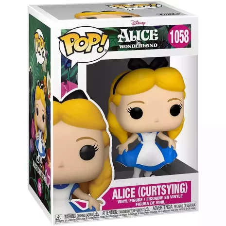 Funko POP! 1058 Disney Alicia en el Pais de las Maravillas 70th Alice Curtsying 3 Funko POP! 1058 Disney Alicia en el Pais de las Maravillas 70th Alice Curtsying 3