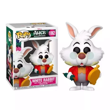 Funko POP! 1062 Disney Alicia en el Pais de las Maravillas White Rabbit with Watch