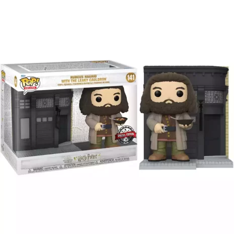Funko POP! 141 Harry Potter Diagon Alley Rubeus Hagrid The Leaky Cauldron Exclusive Callejón Diagon Funko POP! 141 Harry Potter Diagon Alley Rubeus Hagrid The Leaky Cauldron Exclusive Callejón Diagon