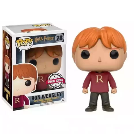 Funko POP! 28 Harry Potter Ron Weasley Sweater Exc. 3 Funko POP! 28 Harry Potter Ron Weasley Sweater Exc. 3