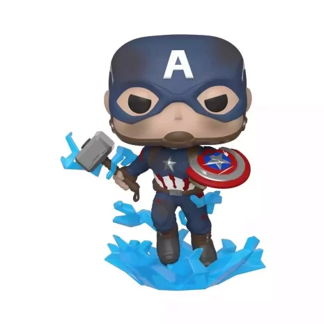 Funko POP! 573 Marvel Capitan America con Broken Shield & Mjölnir Vengadores 2 Funko POP! 573 Marvel Capitan America con Broken Shield & Mjölnir Vengadores 2