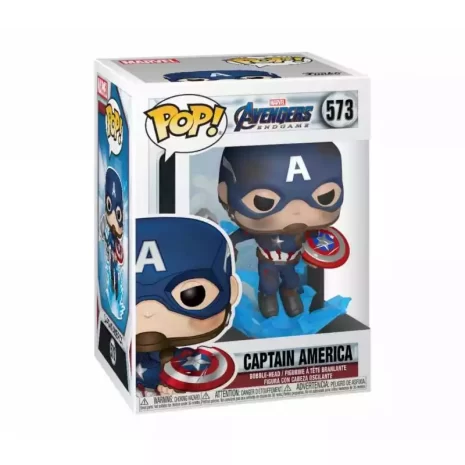 Funko POP! 573 Marvel Capitan America con Broken Shield & Mjölnir Vengadores 3 Funko POP! 573 Marvel Capitan America con Broken Shield & Mjölnir Vengadores 3