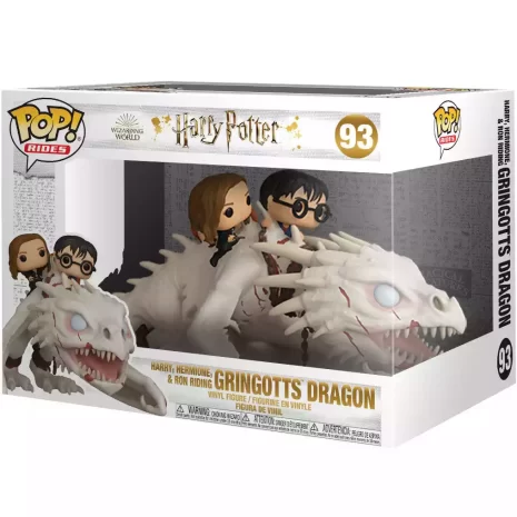 Funko POP! 93 Harry Potter Gringotts Dragon con Harry, Ron y Hermione 3 Funko POP! 93 Harry Potter Gringotts Dragon con Harry, Ron y Hermione 3