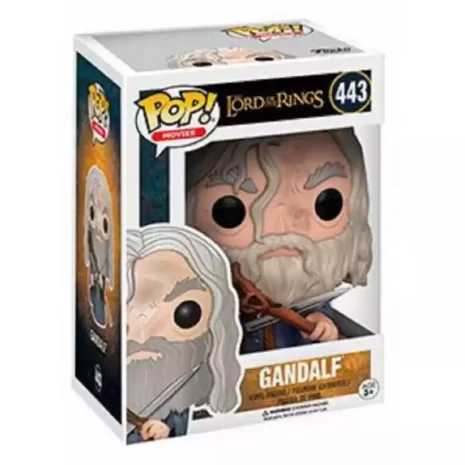 Funko POP! El Señor De Los Anillos Gandalf Con Pose No Pasarás 3 Funko POP! El Señor De Los Anillos Gandalf Con Pose No Pasarás 3