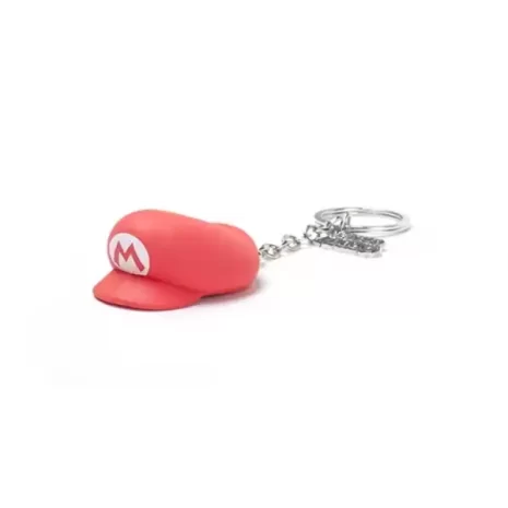 Llavero de goma Gorra Mario 3D Nintendo