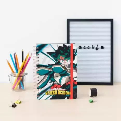 Cuaderno A5 Espiral My Hero Academia 5 Cuaderno A5 Espiral My Hero Academia 5