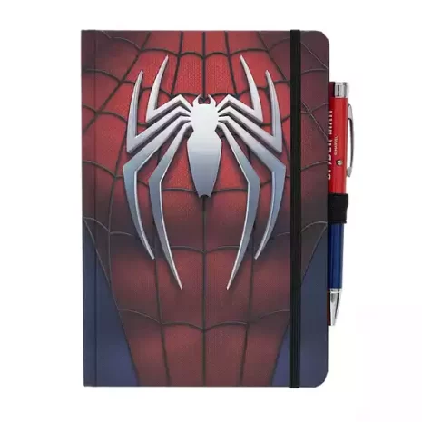 Cuaderno Premium A5 con Bolígrafo Proyector Marvel Spiderman