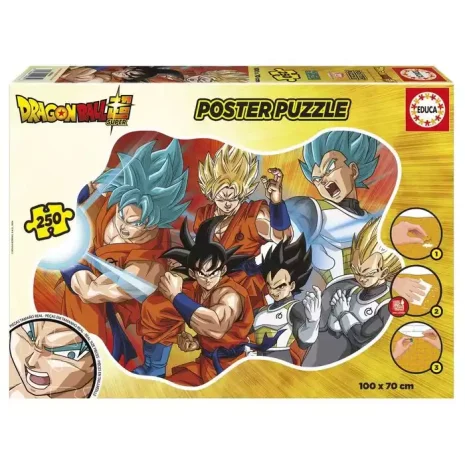 Puzzle Poster 250 Piezas Dragon Ball