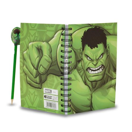 Set cuaderno + lapiz Destroy Hulk Marvel 2 Set cuaderno + lapiz Destroy Hulk Marvel 2