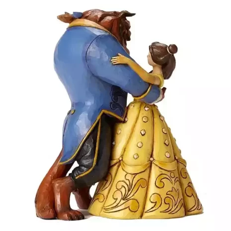 Figura Disney La Bella y la Bestia Jim Shore 25th Aniversario 3 Figura Disney La Bella y la Bestia Jim Shore 25th Aniversario 3