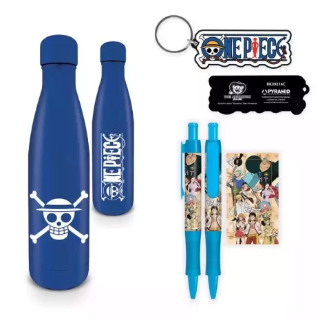 Caja Regalo One Piece Botella Llavero Bolígrafo 2 Caja Regalo One Piece Botella Llavero Bolígrafo 2