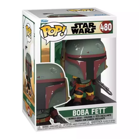 Figura POP! 480 Star Wars Boba Fett 3 Figura POP! 480 Star Wars Boba Fett 3