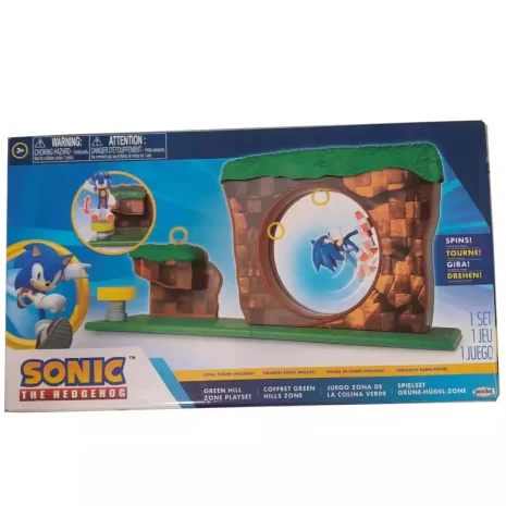 Playset La Colina verde Sonic The Hedgehog 2 Playset La Colina verde Sonic The Hedgehog 2