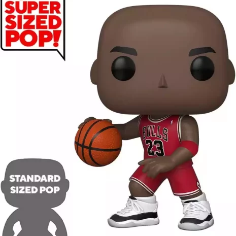 Figura POP! 75 NBA Bulls Michael Jordan Super Size 25cm 2 Figura POP! 75 NBA Bulls Michael Jordan Super Size 25cm 2