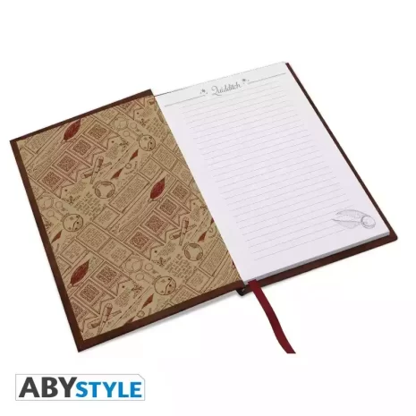 Cuaderno A5 Harry Potter Quidditch 3 Cuaderno A5 Harry Potter Quidditch 3