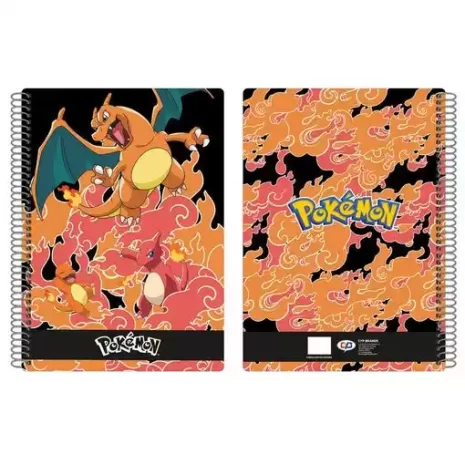 Cuaderno A4 Charmander Evolution Pokemon