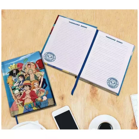 Cuaderno A5 One Piece Piratas del Sombrero de Paja 3 Cuaderno A5 One Piece Piratas del Sombrero de Paja 3