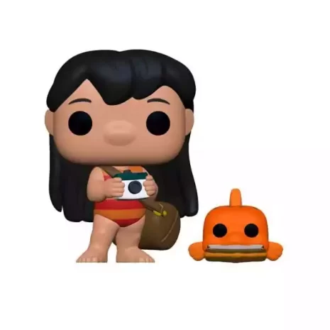 Funko POP! 1047 Disney Lilo y Stitch Lilo con Pez 2 Funko POP! 1047 Disney Lilo y Stitch Lilo con Pez 2
