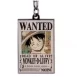 Llavero One Piece Wanted Luffy