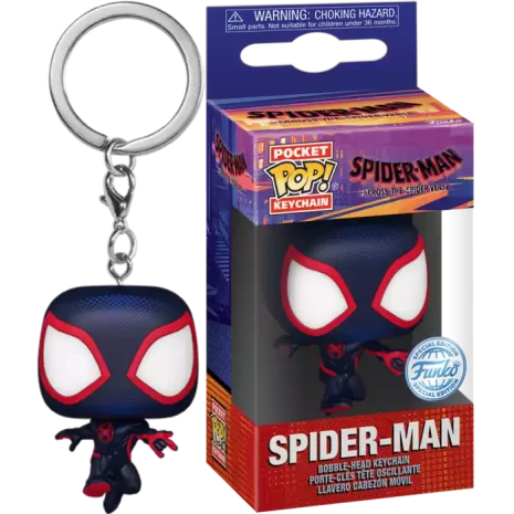 Llavero Pocket POP Marvel Spiderman Across the Spiderverse Spider-Man