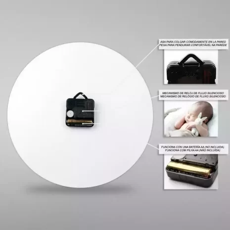 Reloj de Pared Capitán América 4 Reloj de Pared Capitán América 4