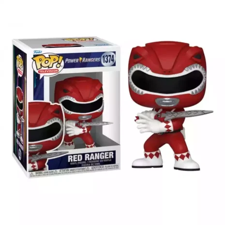 Funko POP! 1374 Power Rangers - Ranger Rojo