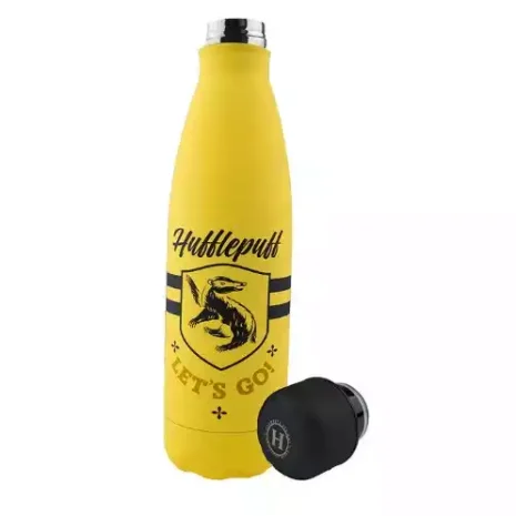 Botella Metálica Harry Potter Let´s Go Hufflepuff 500ml 3 Botella Metálica Harry Potter Let´s Go Hufflepuff 500ml 3