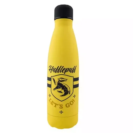 Botella Metálica Harry Potter Let´s Go Hufflepuff 500ml