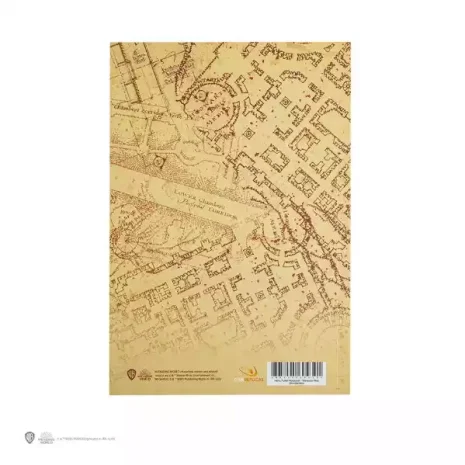 Cuaderno A5 Harry Potter Mapa Merodeadores 2 Cuaderno A5 Harry Potter Mapa Merodeadores 2