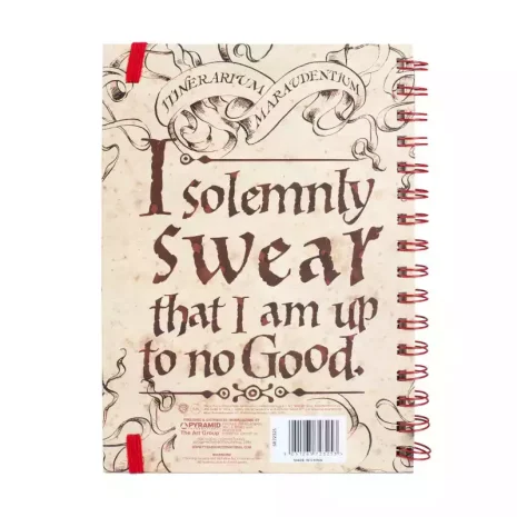 Cuaderno A5 Harry Potter Mapa del Merodeador 2 Cuaderno A5 Harry Potter Mapa del Merodeador 2