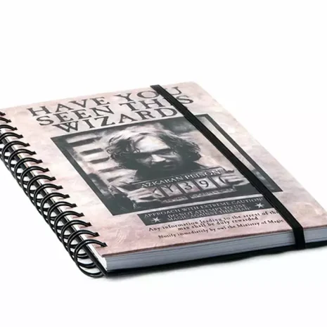 Libreta A5 Harry Potter Sirius Black Buscado 2 Libreta A5 Harry Potter Sirius Black Buscado 2