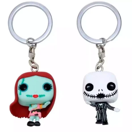 Pack 2 Llaveros Pocket POP Disney Pesadilla Antes de Navidad Jack & Sally Pack 2 Llaveros Pocket POP Disney Pesadilla Antes de Navidad Jack & Sally