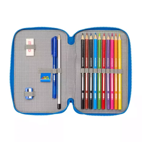 Plumier Doble 28 Piezas Super Mario Play 2 Plumier Doble 28 Piezas Super Mario Play 2