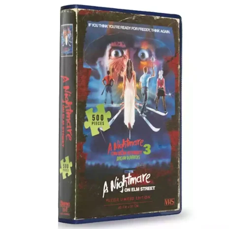 Puzzle 500 Piezas VHS Pesadilla en Elm Street Edición Limitada