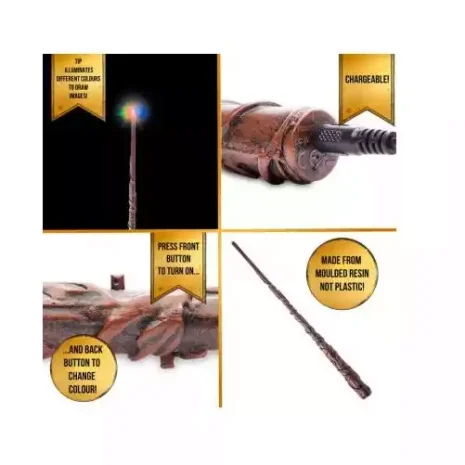 Réplica Deluxe Varita Harry Potter Hermione Granger 3 Réplica Deluxe Varita Harry Potter Hermione Granger 3