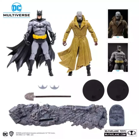 Set 2 Figuras Batman VS Hus Muliverse DC Comics 17cm 3 Set 2 Figuras Batman VS Hus Muliverse DC Comics 17cm 3