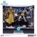 Set 2 Figuras Batman VS Hus Muliverse DC Comics 17cm