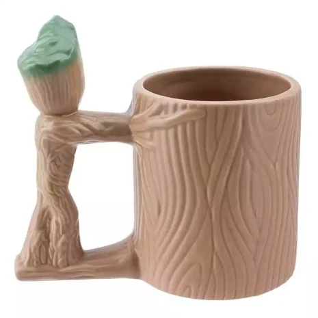 Taza 3D Marvel Guardianes De La Galaxia Baby Groot 2 Taza 3D Marvel Guardianes De La Galaxia Baby Groot 2