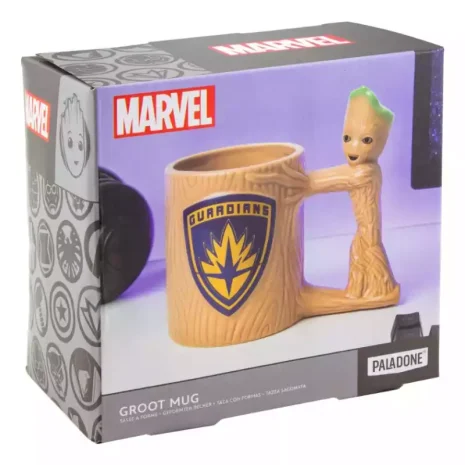 Taza 3D Marvel Guardianes De La Galaxia Baby Groot 3 Taza 3D Marvel Guardianes De La Galaxia Baby Groot 3