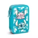 Estuche plumier Triple Lilo y Stitch Tropic